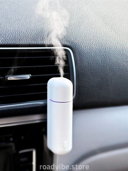 U-Sonic Pro - Automatic Car Air Freshener - White (V2 - Without Logo) U-Sonic-Pro-White-C image